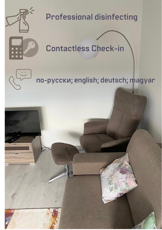 Panorama View Apartment In City Center Heviz Ngoại thất bức ảnh